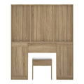 Oikiture LED Dressing Table with Mirror
