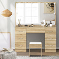 Oikiture LED Dressing Table with Mirror