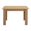 Oikiture Extendable Dining Table 160 cm - Beige