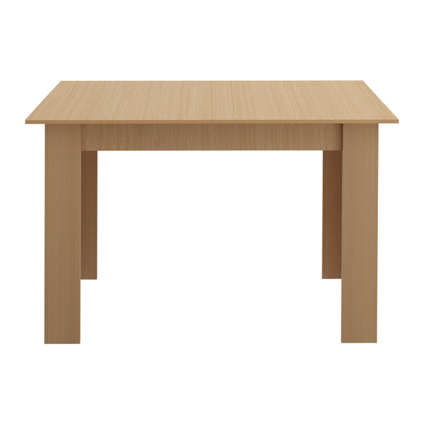 Oikiture Extendable Dining Table 160 cm - Beige