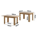 Oikiture Dining Table - 160cm Extendable