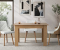 Oikiture Extendable Dining Table 160 cm - Beige