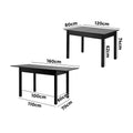 Oikiture Dining Table - 160cm Extendable