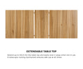 Oikiture Dining Table - 160cm Extendable