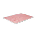 Bedra Bedding Electric Sherpa Throw Rug - Pink/White Sherpa