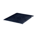 Bedra Bedding Heated Electric Throw Rug - Blue - Flannel Blue