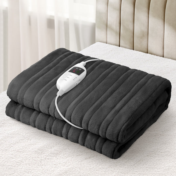 Bedra Bedding Heated Electric Throw Rug - Washable