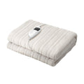 Bedra Bedding Heated Electric Throw Rug - Cream