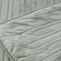 Bedra Bedding Electric Flannel Throw Rug - Green Flannel