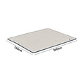 Bedra Bedding Electric Flannel Throw Rug - Beige Sherpa