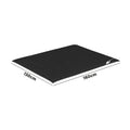 Bedra Bedding Electric Flannel Throw Rug - Black Sherpa