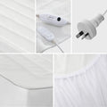 Bedra Bedding Fleece Electric Blanket - Polyester Underlay Double