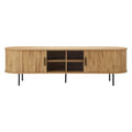 Oikiture Entertainment Unit - Oak - Cabinet