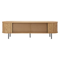 Oikiture Entertainment Unit - Oak - Cabinet