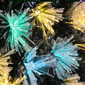 Tinseltown LED Christmas Tree 1.8M 6FT Xmas trees Optic Fibre Snow Multi Colour