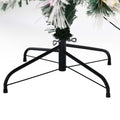 Tinseltown LED Christmas Tree 1.8M 6FT Xmas trees Optic Fibre Snow Multi Colour