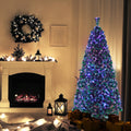Tinseltown Christmas Tree Fibre Optic 6FT 1.8M Xmas Trees Multi-Colour Lights