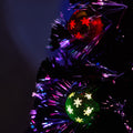 Tinseltown LED Christmas Tree 1.8M 6FT Fibre-optics Xmas Trees with Flash Lights