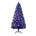 Tinseltown LED Christmas Tree 6FT 1.8M Xmas Optic Fibre  Multi Colour 230 Tips