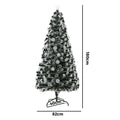 Tinseltown LED Christmas Tree 6FT 1.8M Xmas Optic Fibre  Multi Colour 230 Tips
