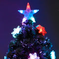 Tinseltown LED Christmas Tree 6FT 1.8M Xmas Optic Fibre  Multi Colour 230 Tips
