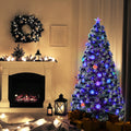 Tinseltown LED Christmas Tree 6FT 1.8M Xmas Optic Fibre  Multi Colour 230 Tips