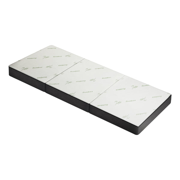 Bedra Bedding Bamboo Folding Mattress Cushion - Single