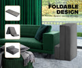 Bedra Folding Mattress Cushion with Built in Pillow Single - Grey