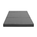 Bedra Velvet Tri-Fold Folding Mattress Double
