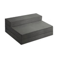 Bedra Trifold Mattress Cushion Double - Grey