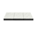 Bedra Bamboo Folding Mattress Cushion Double - Black & White