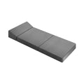 Bedra Corduroy Tri-Fold Folding Mattress Single