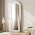 Oikiture Floor Mirror - White 8m