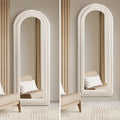 Oikiture Floor Mirror - White 8m