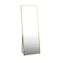 Oikiture Full Length Floor Mirror Rectangle 166x60cm Gold - product image 2
