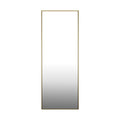 Oikiture Full Length Floor Mirror Rectangle 166x60cm Gold - product image 3