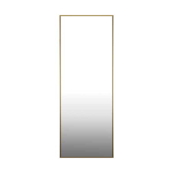 Oikiture Full Length Floor Mirror Rectangle 166x60cm Gold - product image 3