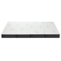 Bedra Bedding Bamboo Folding Mattress Cushion - Black & White