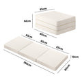 Bedra Sherpa Tri-Fold Folding Mattress Single