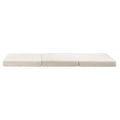 Bedra Sherpa Tri-Fold Folding Mattress Single