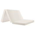 Bedra Sherpa Tri-Fold Folding Mattress Double