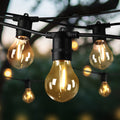 Mazam 20m Solar LED Festoon String Lights Outdoor Party Black - product image 1