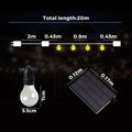 Mazam 20m Solar LED Festoon String Lights Outdoor Party Black - product image 4