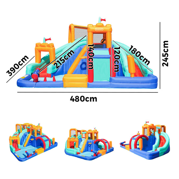 Airmyfun Inflatable Water Park Kids Giant Bouncy Castle Pool Slides Play Centre - product image 4