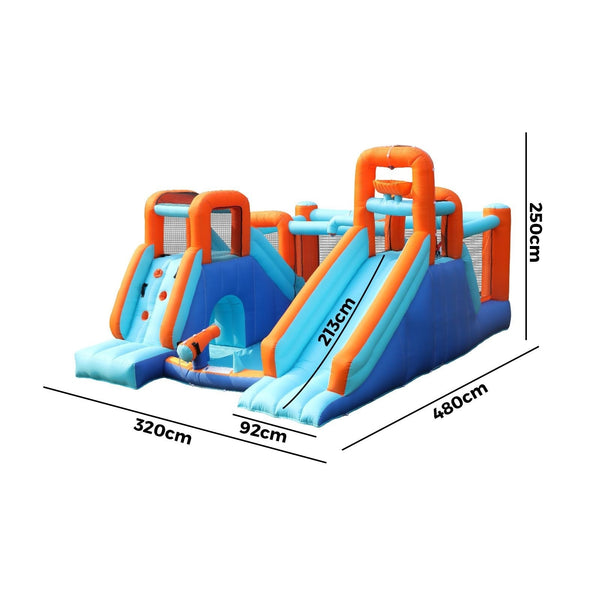 AirMyFun 12 Play Zones Inflatable Water Slide Jumping Castle - product image 4