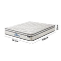 Bedra Boucle Pocket Spring Euro Top Mattress Medium Firm