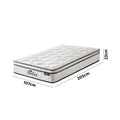 Bedra Boucle Pocket Spring Euro Top Mattress Medium Firm