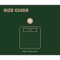 Bedra Latex Euro Top Pocket Spring 7-Zone Mattress 34cm Firm