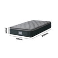 Bedra Euro Top Spring Mattress 34cm Medium Firm
