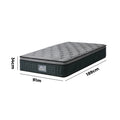 Bedra Euro Top Spring Mattress 34cm Medium Firm